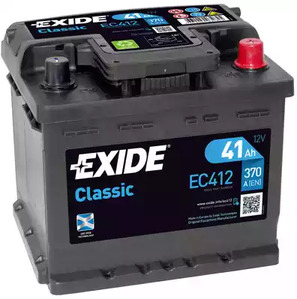 Автомобильный аккумулятор EXIDE EC412